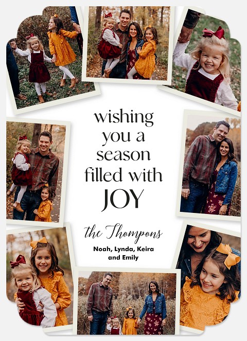Joyful Collection Holiday Photo Cards