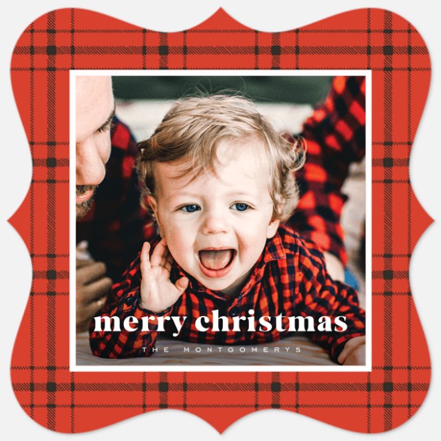 Cozy Christmas Holiday Photo Cards