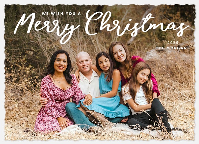 Trendy Writing Religious Christmas Cards