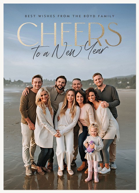Deco Cheer Personalized Holiday Cards