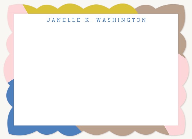 Simple Border Stationery