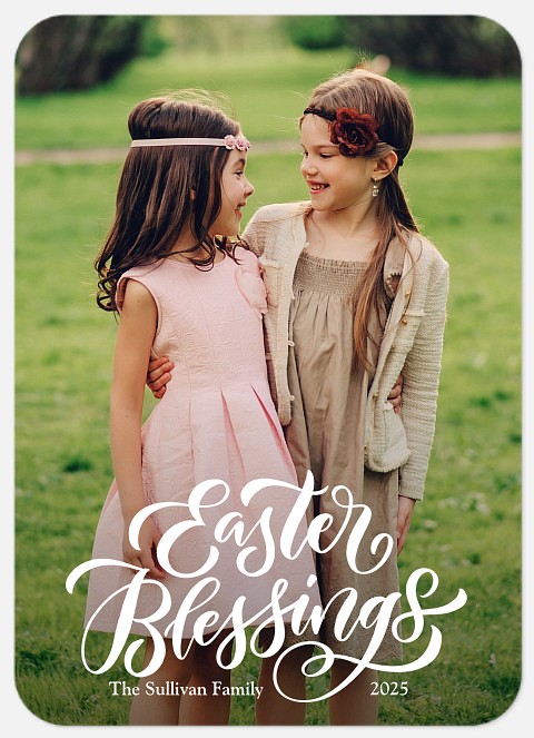 Easter Flourishes Easter Photo Cards