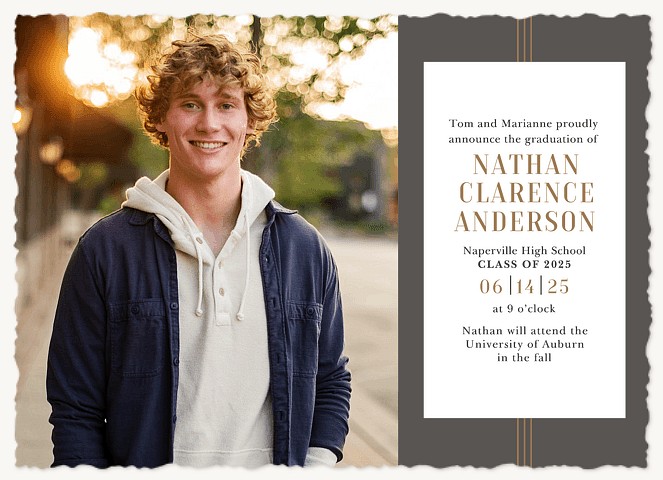 High Class Graduation Cards