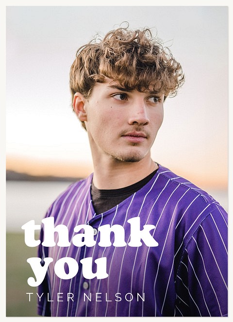 Retro Thank You Thank You Cards 