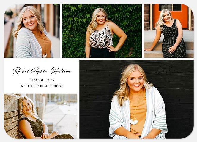 Contemporary Gallery Graduation Cards