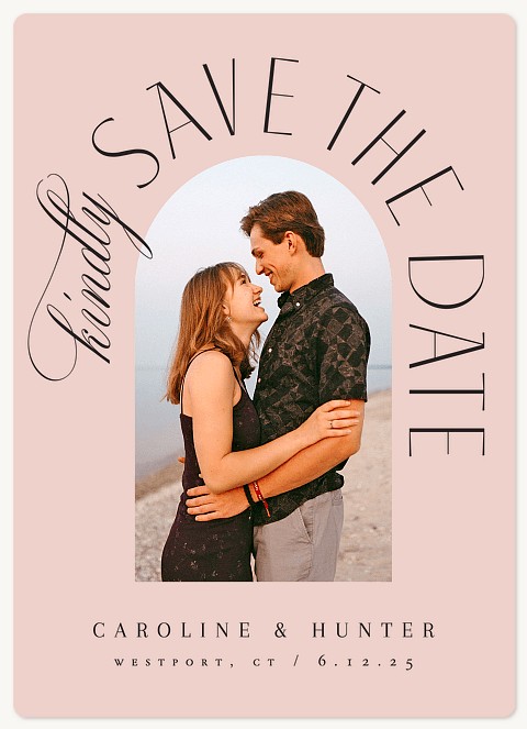 Modern Archway Wedding Save the Date Magnets