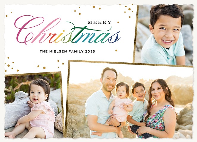 Fun Day Personalized Holiday Cards