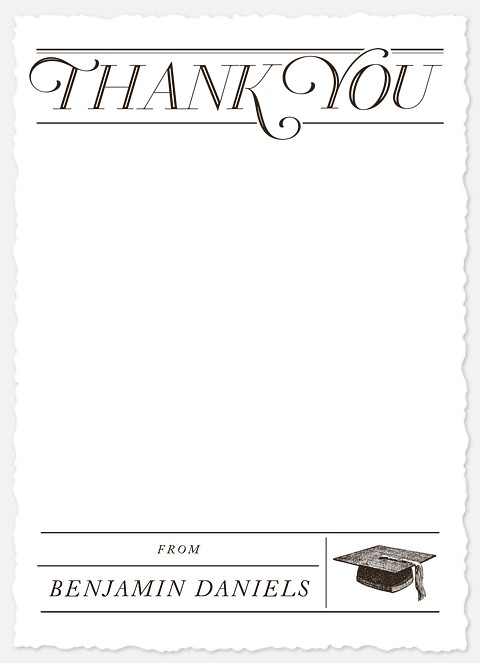 Vintage Engravings Thank You Cards 