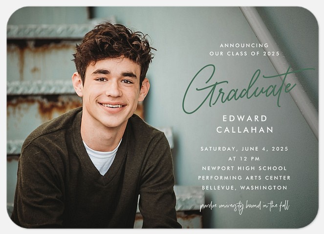 Alongside Graduation Cards