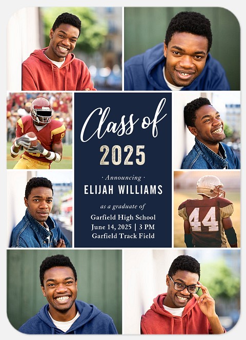 Sterling Collage Graduation Cards