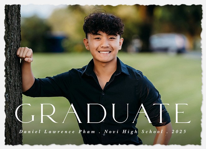 Chiseled Greeting Graduation Cards