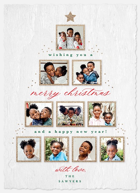 Tree Gallery Holiday Photo Cards