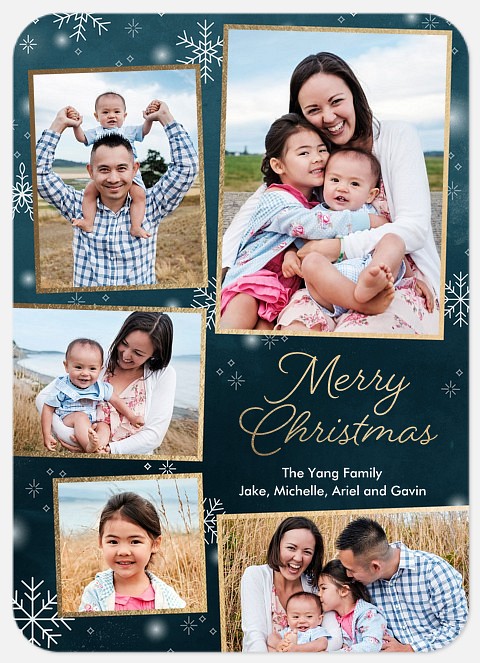 Winter Magic Holiday Photo Cards