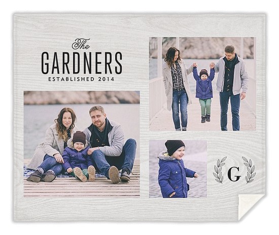 Wood & Laurels Custom Blankets