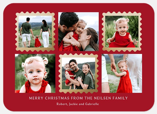 Holiday Patches Holiday Photo Cards