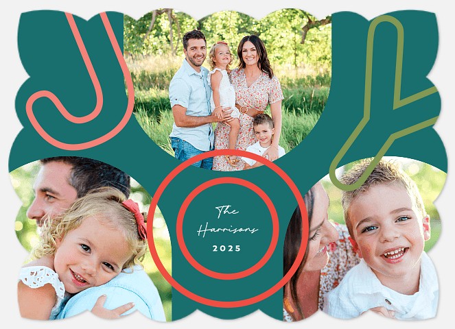 Roundabout Holiday Photo Cards