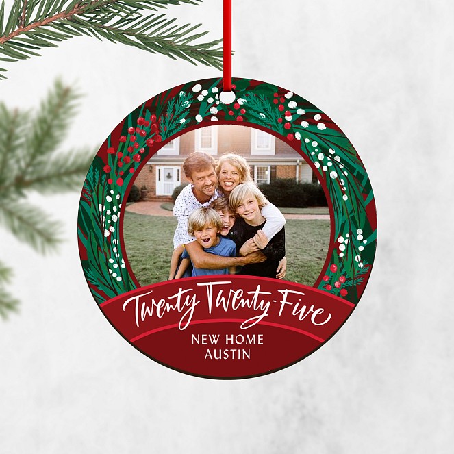 Happy Home Custom Ornaments