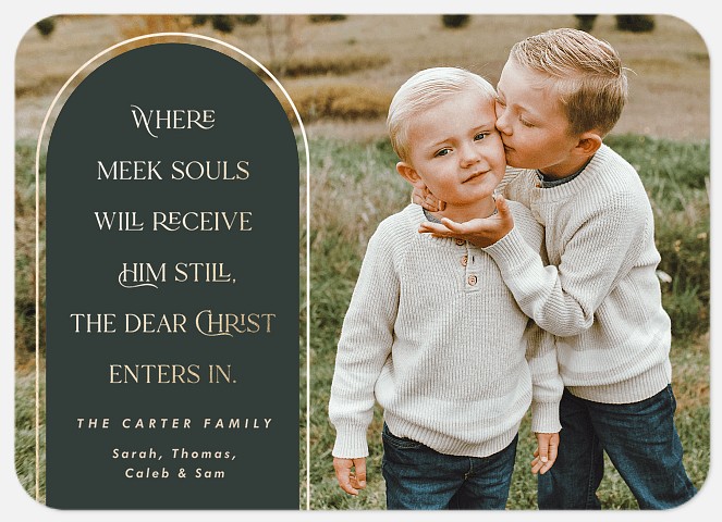 Meek Souls Holiday Photo Cards