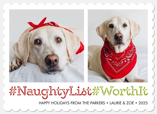 #WorthIt Holiday Photo Cards