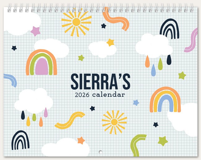 Fun Doodles Calendar Personalized Photo Calendars
