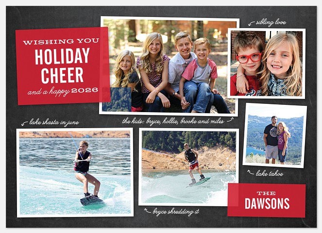 Christmas Moments Holiday Photo Cards