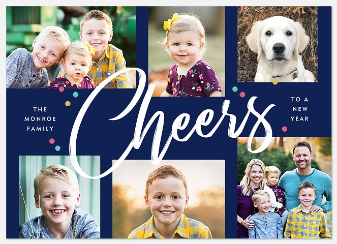 Big Cheer Holiday Photo Cards