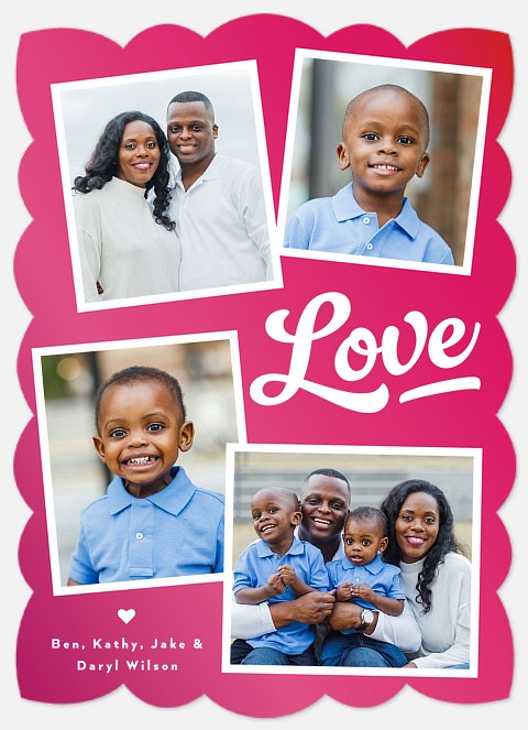 Love Is Everything Valentine Photo Cards