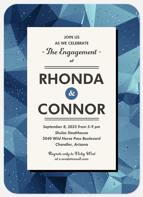 Magical Day Engagement Party Invitations