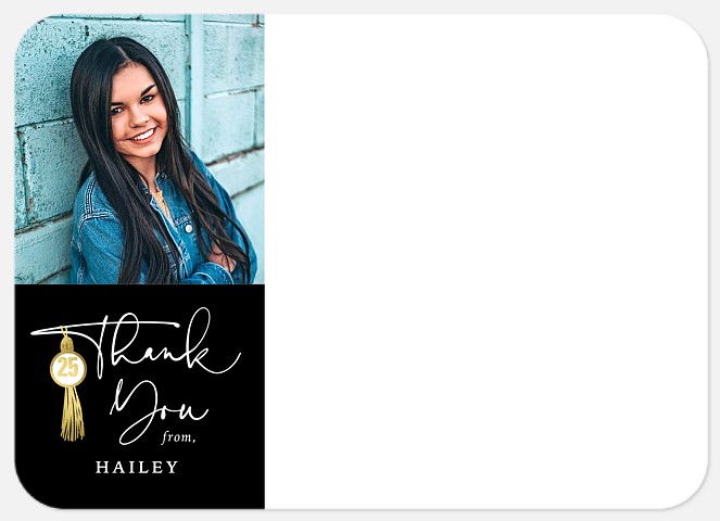 Fanciful Tassel Thank You Cards 