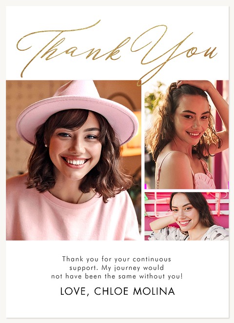 Modern Mosaic Thank You Cards 