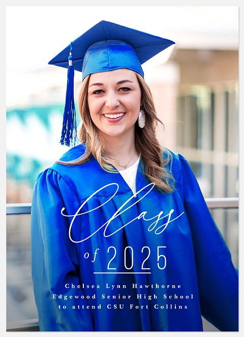 Elegant Bliss Graduation Cards