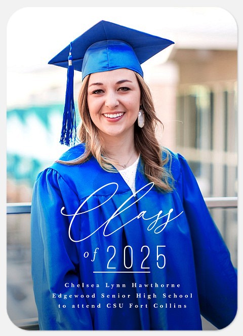 Elegant Bliss Graduation Cards
