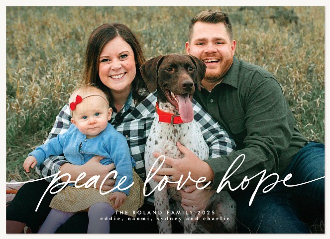 Signature Style Personalized Holiday Cards