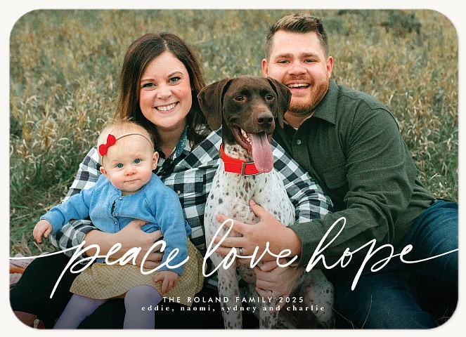 Signature Style Personalized Holiday Cards