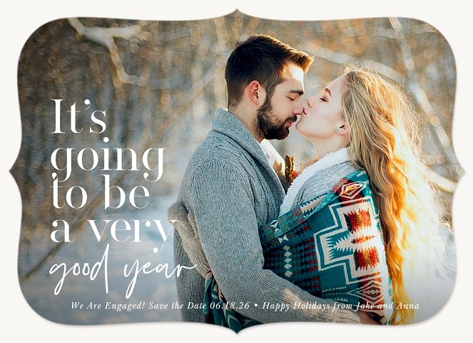 Very Good Year Personalized Holiday Cards