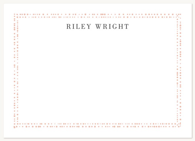 Delicate Dots Stationery