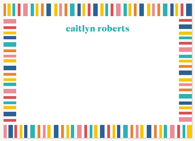 Rainbow Frame Stationery