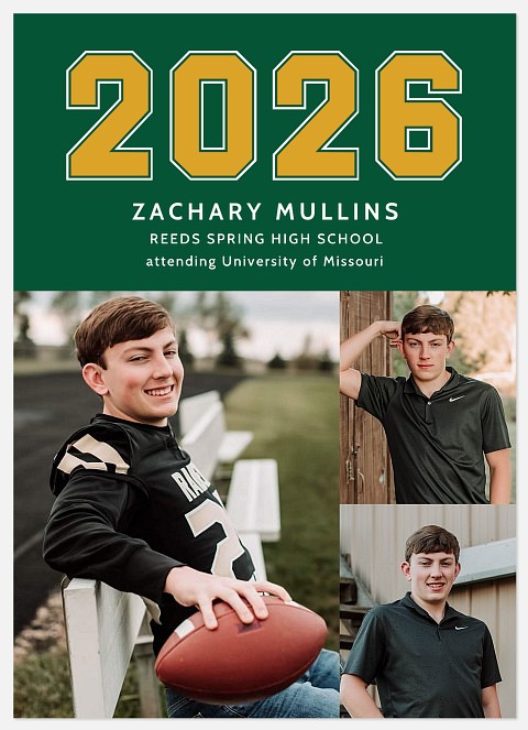 Sporty Type Graduation Cards