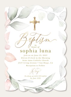 Baptism Florals