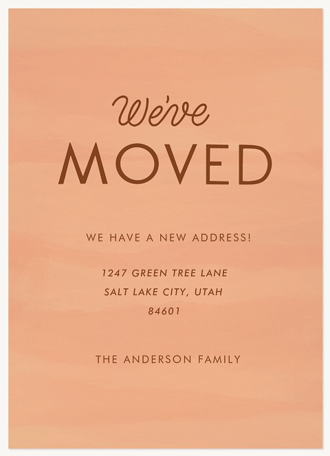 Minimal Move Moving Announcements