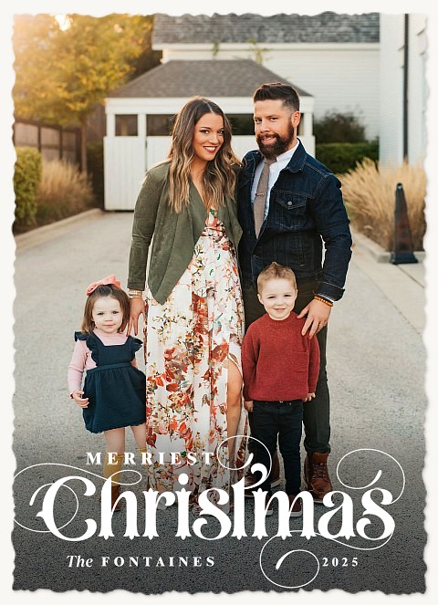 Decorative Greetings Personalized Holiday Cards