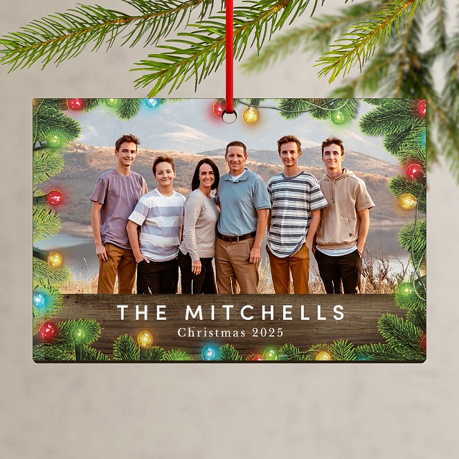 Big Lights Custom Ornaments