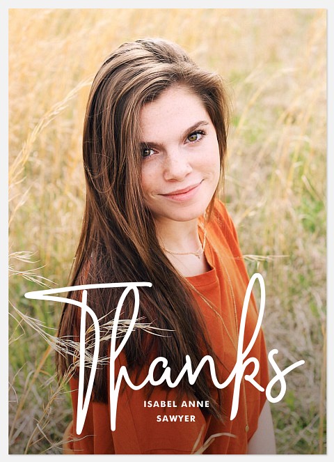 Timeless Thanks Thank You Cards 