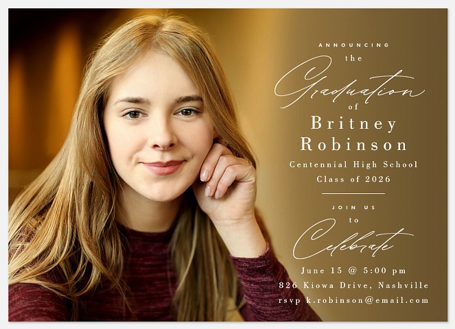 Refined Grad Graduation Cards