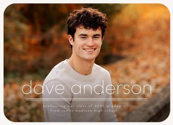 Simply Neutral Graduation Cards