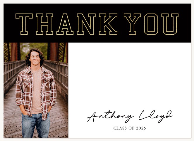 Signature Thanks Thank You Cards 