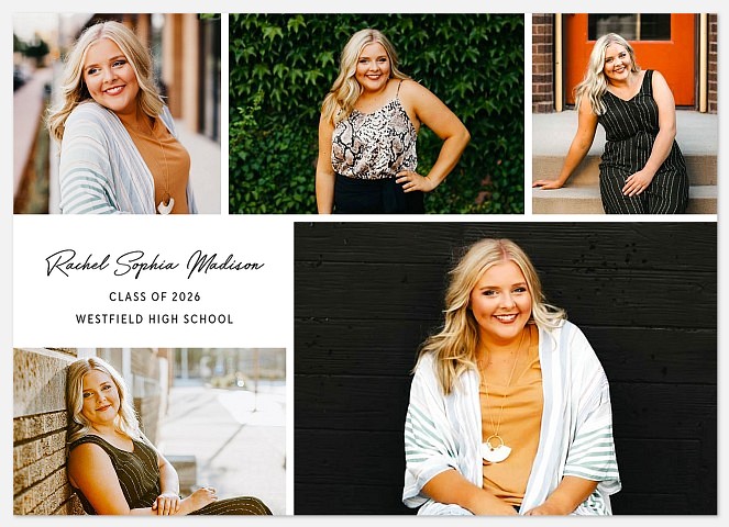 Contemporary Gallery Graduation Cards