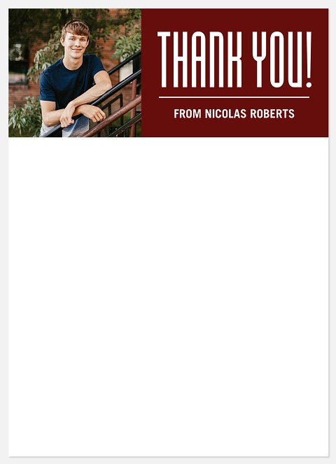 Contemporary Thank You Thank You Cards 