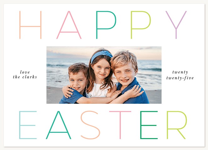 Pastel Easter Easter Cards