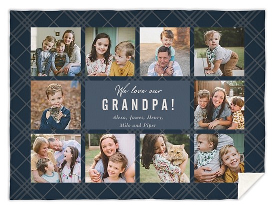 Tartan Collage Custom Blankets